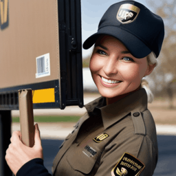 UPS Driver profile picture for women